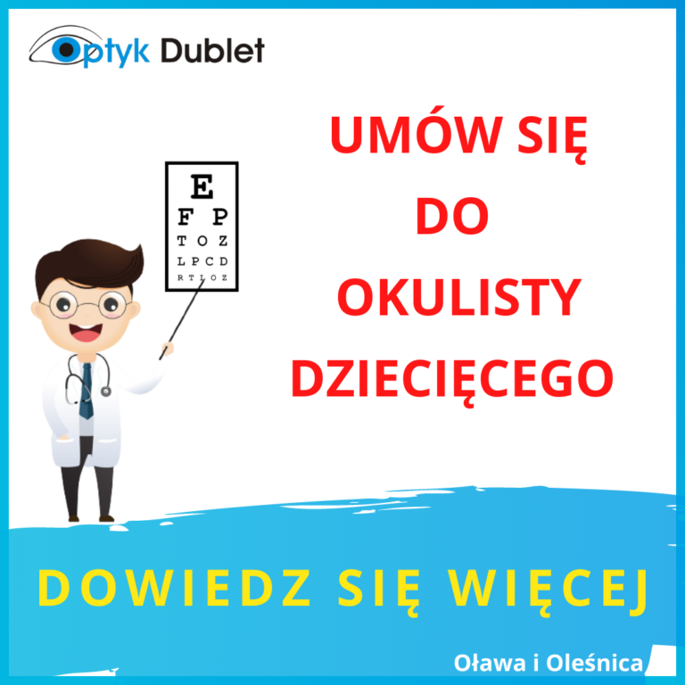 oKULISTA DZIECIĘCY OŁAWA OLESNICA OPTYK DUBLET